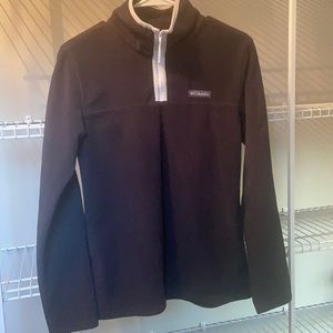 Columbia Black Fleece 1/4 Zip in Size Small